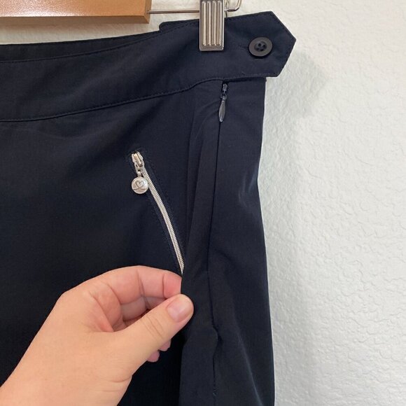 Daily Sports Zip Front Pleated Activewear Golf Skort US 8 - Picture 4 of 6